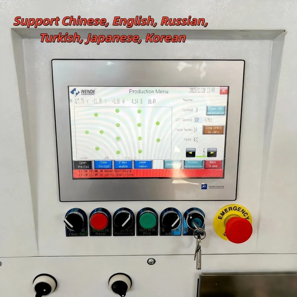 7-Spindle 1.2-5.8mm Custom High-Speed Special-Hole Toothbrush Tufting Machine factory