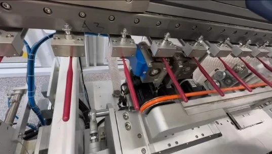 750-800 Holes-per-Min 1.2-3.8mm Smart Stable Toothbrush Production System factory