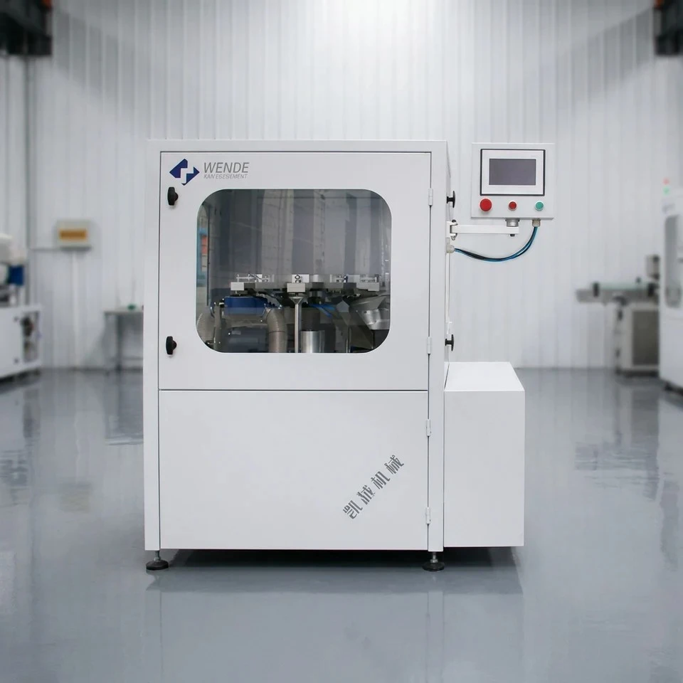 750-800 RPM 2-Spindle PLC 1.5-2.8mm Toothbrush Finishing Machine