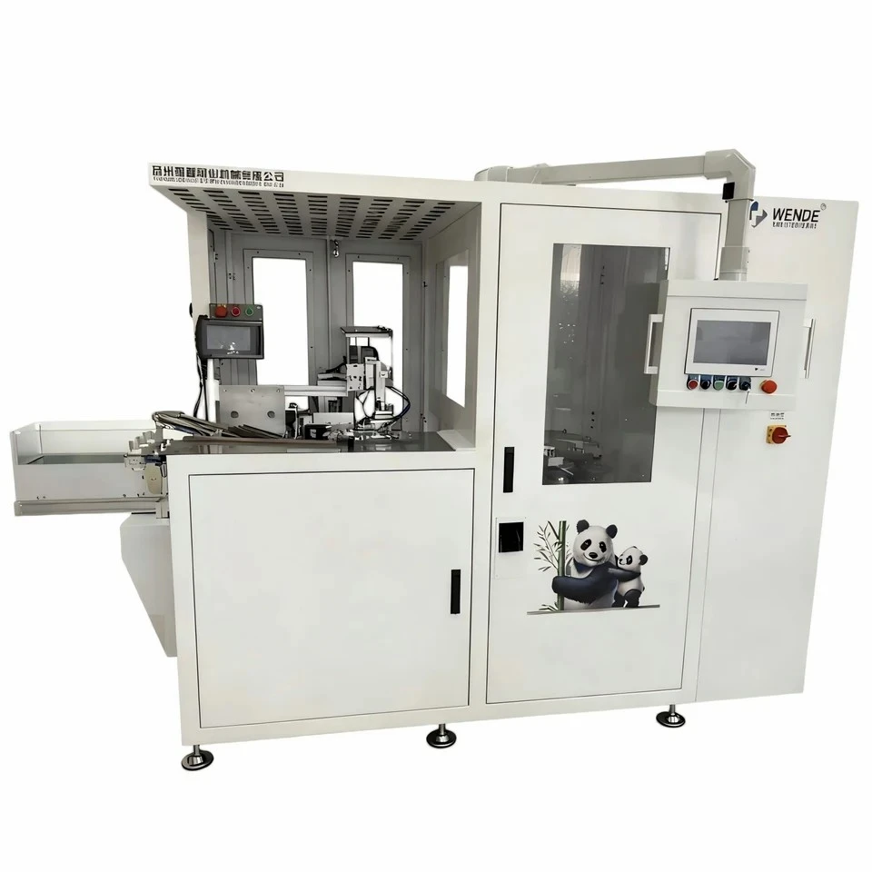 Plastic 5-Spindle 5-8-Head 2-Knife Toothbrush Tufting Machine