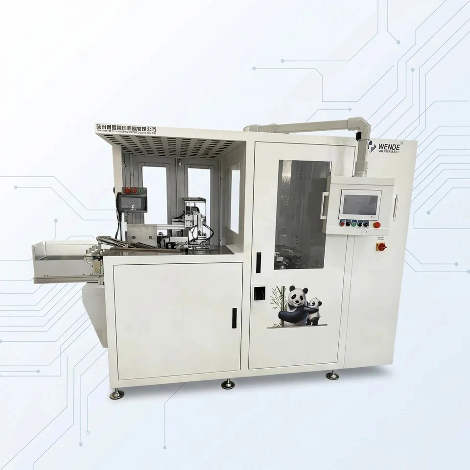 Plastic 5-Spindle 5-8-Head 2-Knife Toothbrush Tufting Rounding Machine