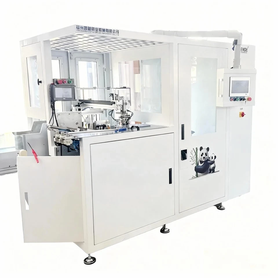 Plastic 5-Spindle 5-8-Head 2-Knife Toothbrush Tufting Machine factory
