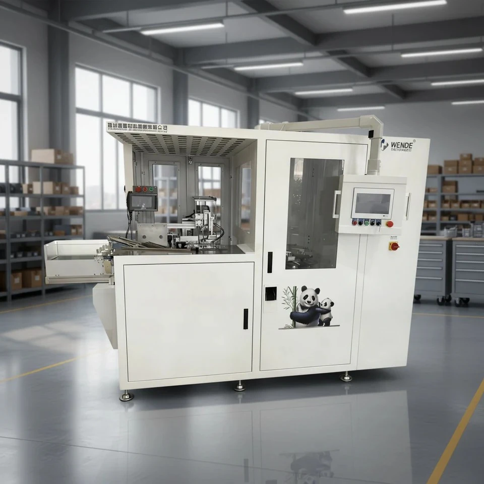 Robotic CNC 5-Spindle 5-8-Head Toothbrush Combine Machine