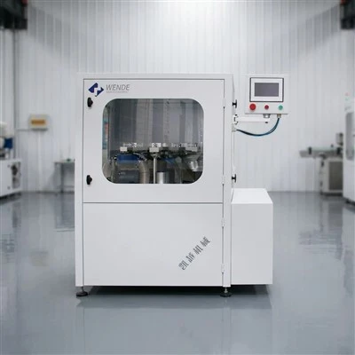750-800 RPM 2-Spindle PLC 1.5-2.8mm Toothbrush Finishing Machine